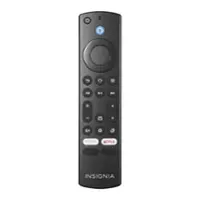 Insignia™ - Fire TV Replacement Remote for Insignia-Toshiba-Pioneer - Black - Front_Zoom