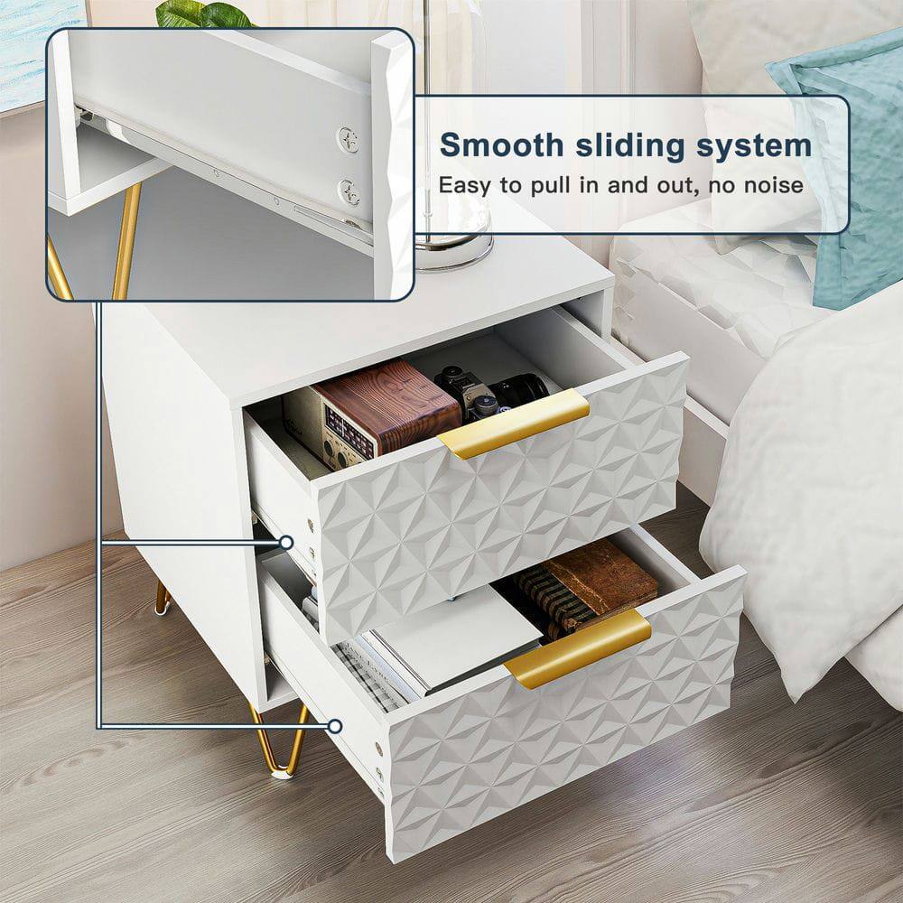 Smooth sliding system  
Easy to pull in and out, no noise