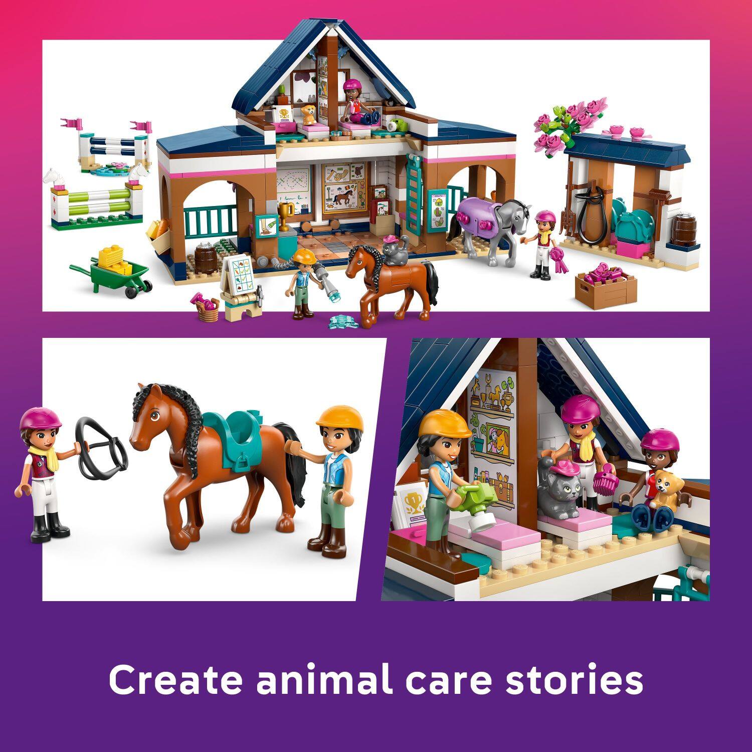 Create animal care stories
