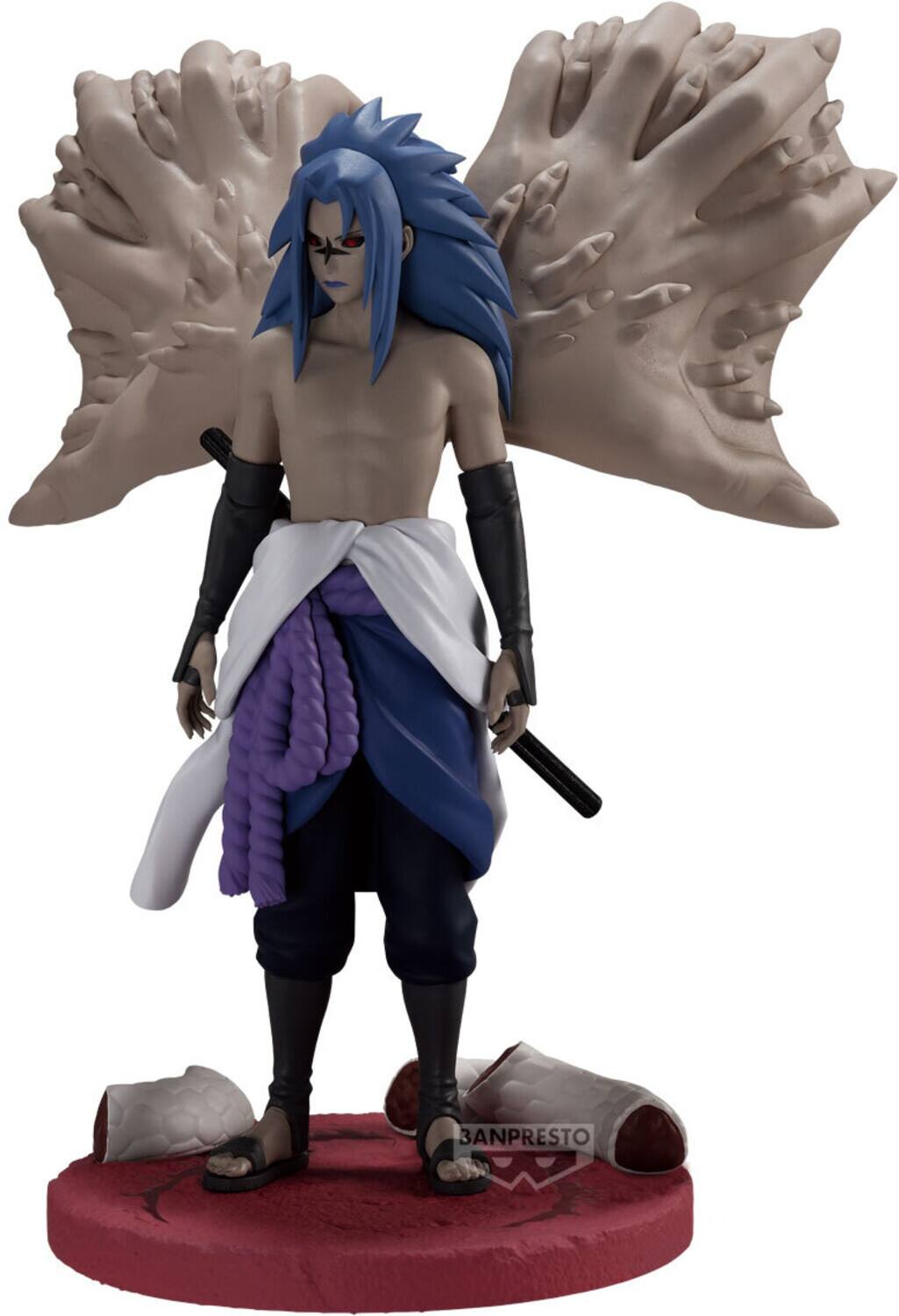 Alt View 1. PopMarket - Banpresto - Naruto Shippuden - Memorable Saga Special - Sasuke Uchiha Statue   - COLLECTIBLES - Multicolor.