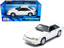 1993 Ford Mustang SVT Cobra "Special Edition" Series 1/24 Diecast Model Car by Maisto - White