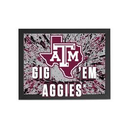 Sporticulture - Texas A&M Aggies 14" x 18" Framed 3D Lenticular Art - Red