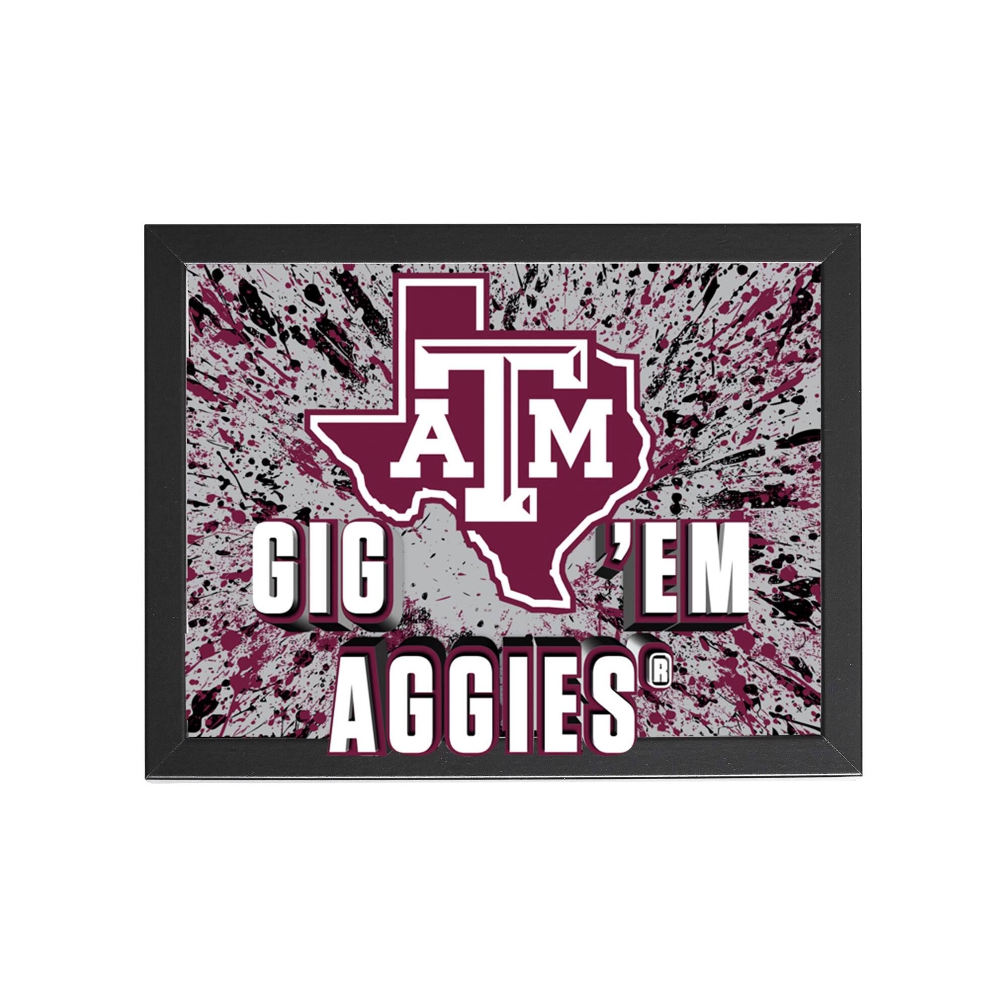Texas A&M Aggies 14" x 18" Framed 3D Lenticular Art