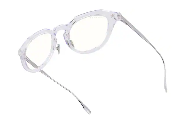 Front. GUNNAR - GUNNAR Computer Glasses - tokidoki Cotton Candy Carnival, Lilac Skies,Clear Lens - Blue Light Blocking, Relieve Dry Eye - Lilac Skies.