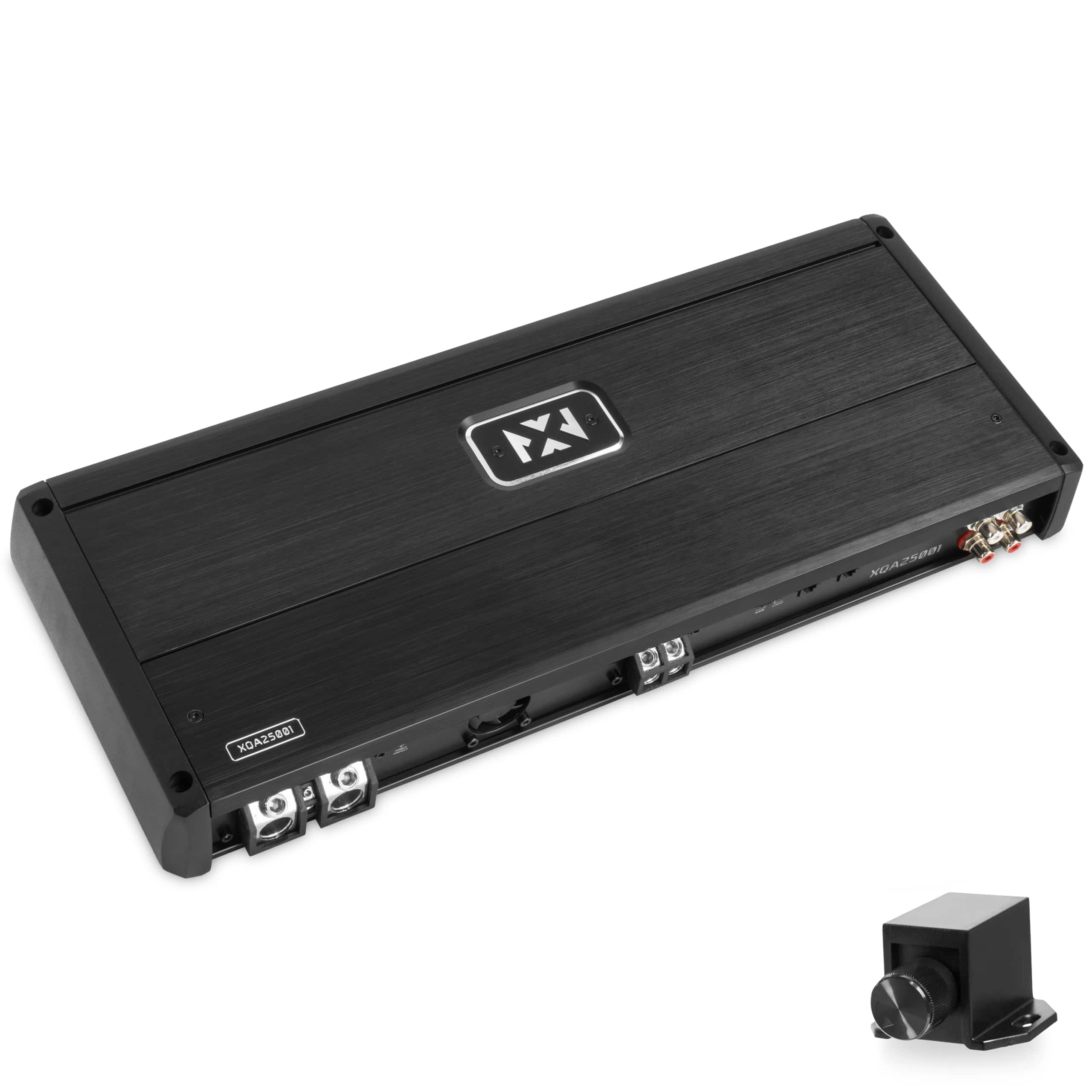 NVX - XQA25001 Monoblock Amplifier 2500W RMS – XQ-Series SQ Class D 1-Ohm Stable Strappable Amp with X-Boost Bass Circuit