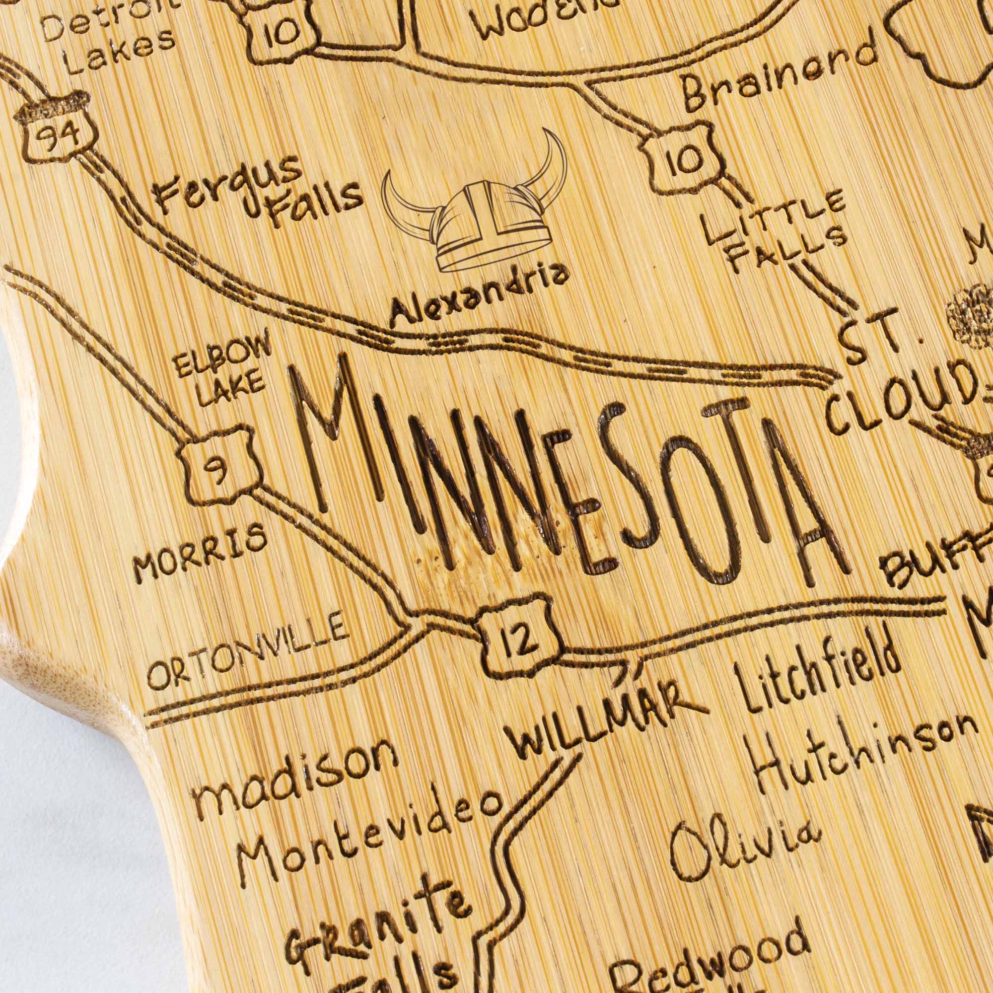 - Detroit Lakes
- Fergus Falls
- Little Falls
- St. Cloud
- Alexandria
- Elbow Lake
- Morris
- Ortonville
- Willmar
- Litchfield
- Hutchinson
- Olivia
- Madison
- Montevideo
- Granite Falls
- Redwood
- Brainard
- Wadena
- Buffalo
- Minnesota