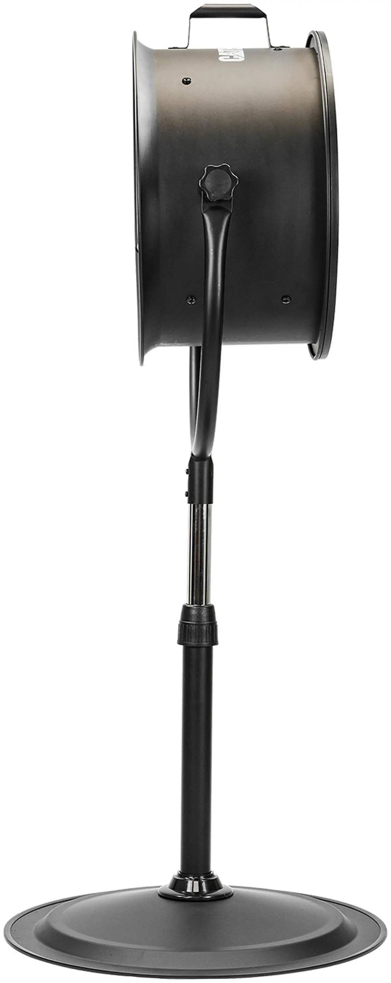 Alt View 2. Caterpillar - Caterpillar CF-HVPD-14AC-BK 14" Blade High-Velocity Pedestal Drum Fan.