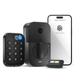 Yale - Assure Lock 2 Touch Key-Free Keypad with Wi-Fi - Black Suede