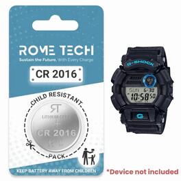 RomeTech - Replacement Battery for G-SHOCK GD400-1B2 Watch