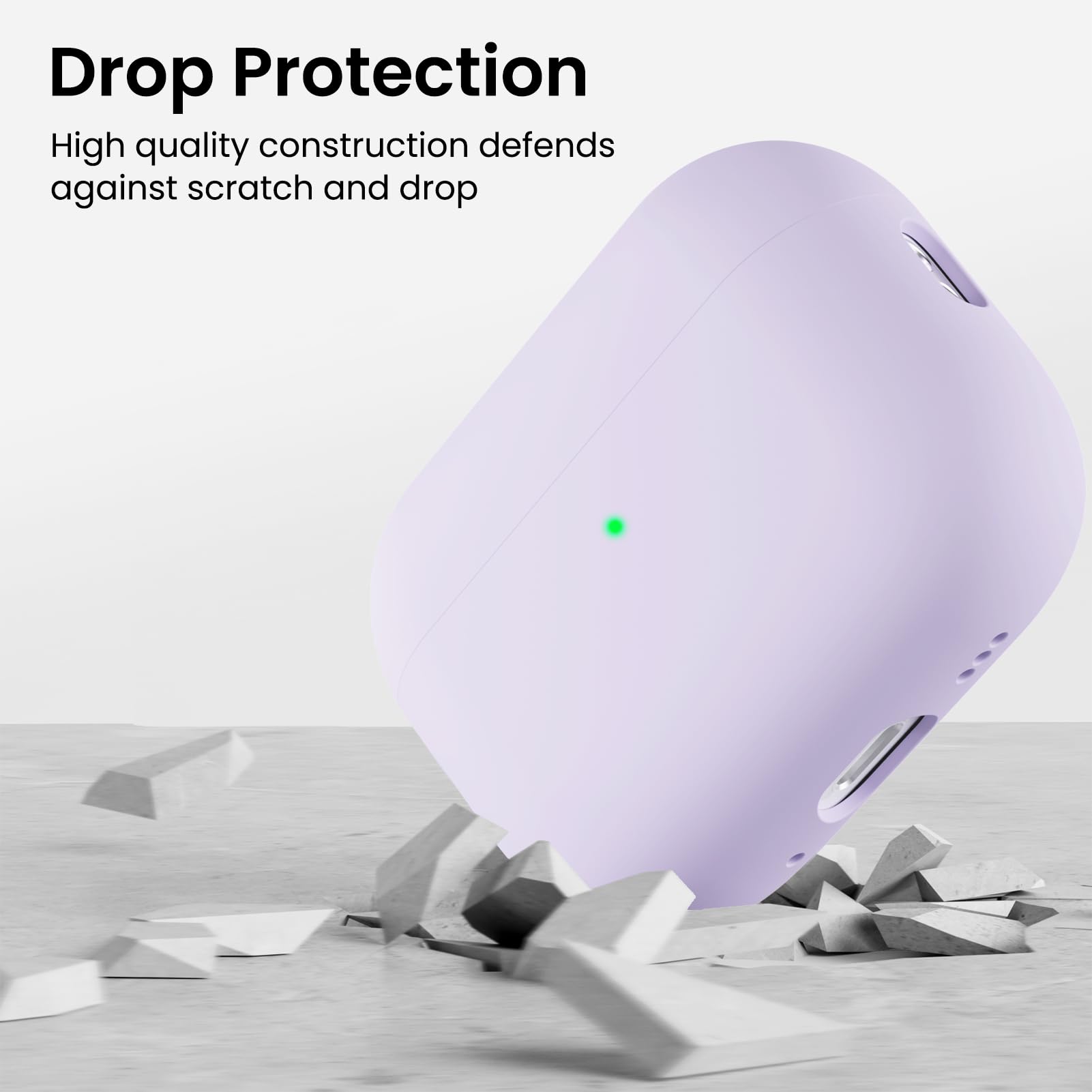 Drop Protection  
High quality construction defends against scratch and drop