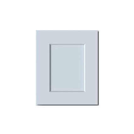 Front. Boyel Living - 15in.W x12in.D x18in.H Dove Gray WALL CABINET Fully assembled Cabinet With One HDF Door - Gray.