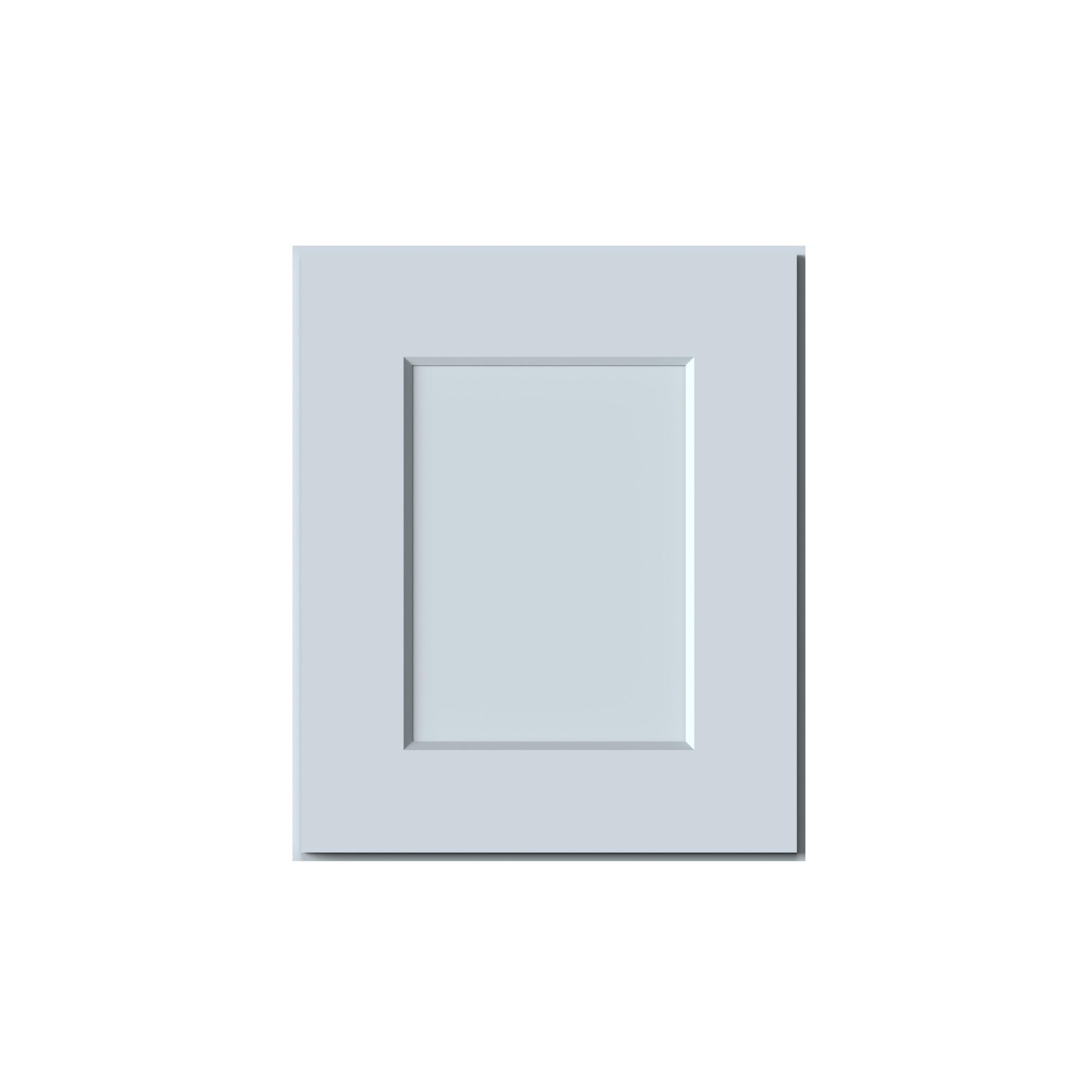 Front. Boyel Living - 15in.W x12in.D x18in.H Dove Gray WALL CABINET Fully assembled Cabinet With One HDF Door - Gray.