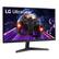 Angle. LG - UltraGear 24" IPS LED FHD FreeSync Monitor with HDR (HDMI, DisplayPort) - Black.