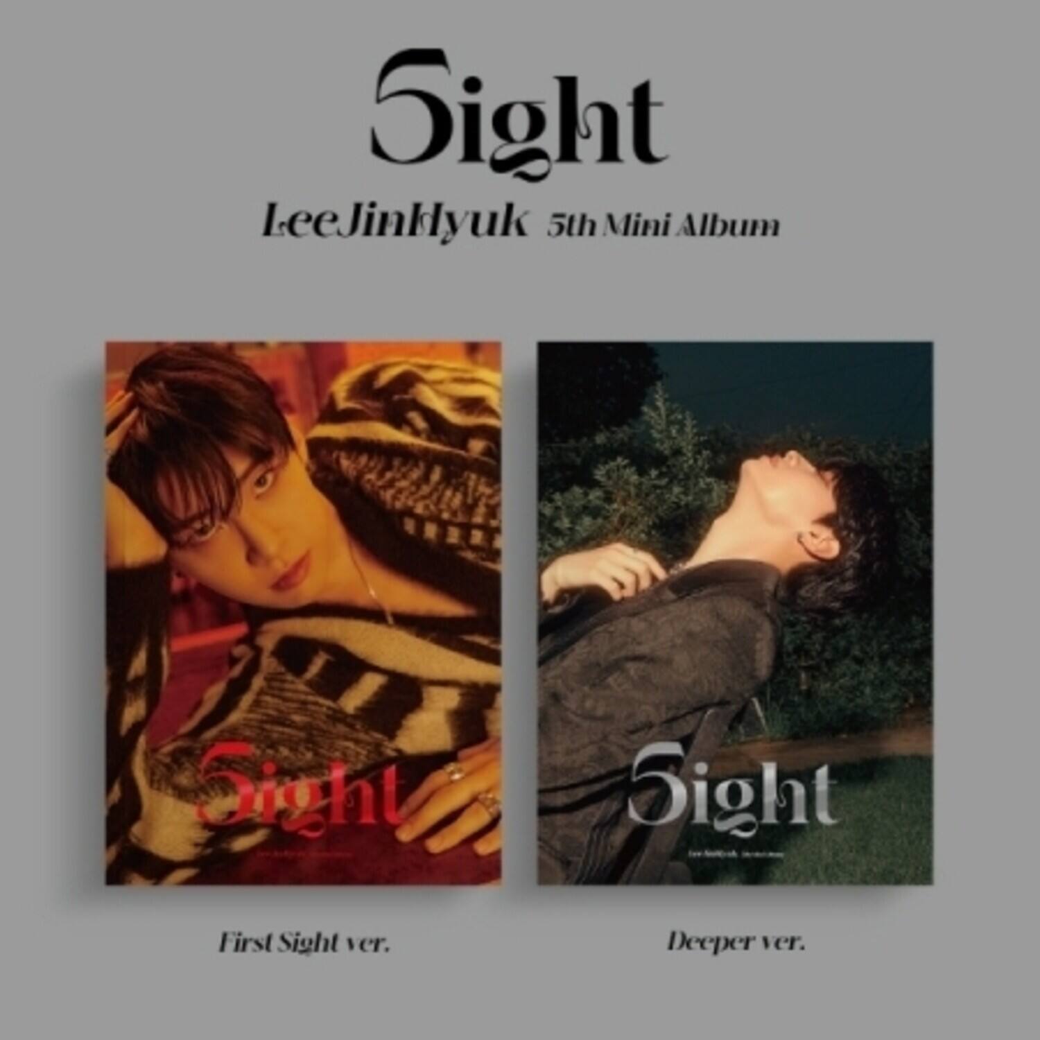 Lee Jin Hyuk - 5ight - Random Cover - incl. Photo Book, 2 Postcards, Message Card, Photo Card + - COMPACT DISCS [CD]