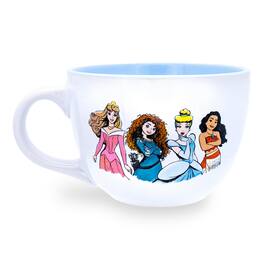Silver Buffalo - Disney Princess "Courage To Be Kind" Ceramic Soup Mug | Holds 24 Ounces - White