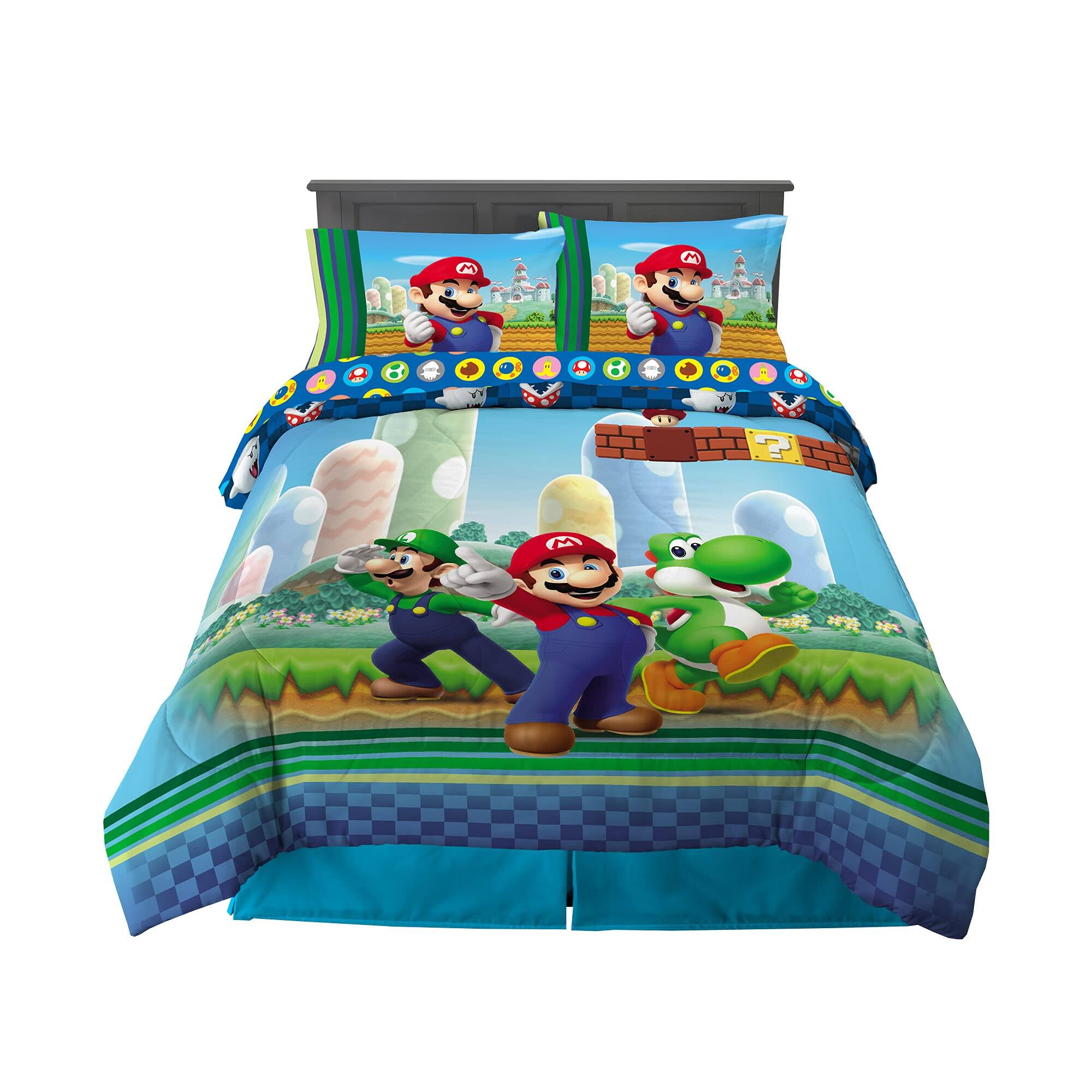 Mario 5 Piece Full Size