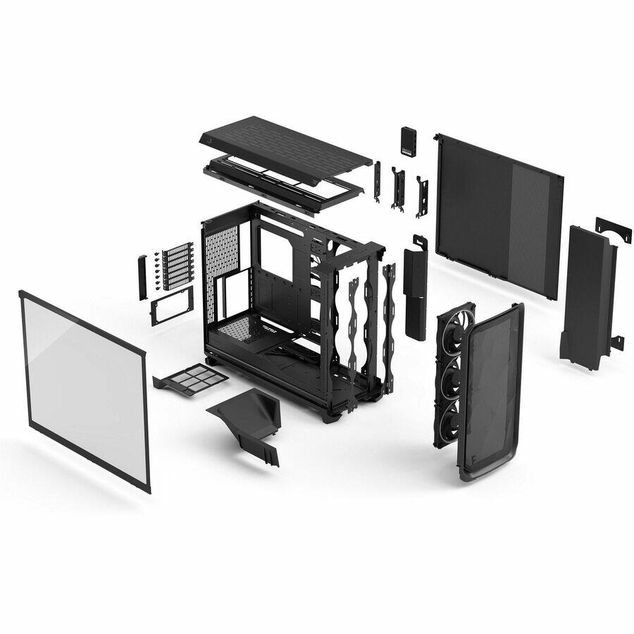 Fractal Design Meshify 3 XL Ambience Pro RGB Computer Case Black