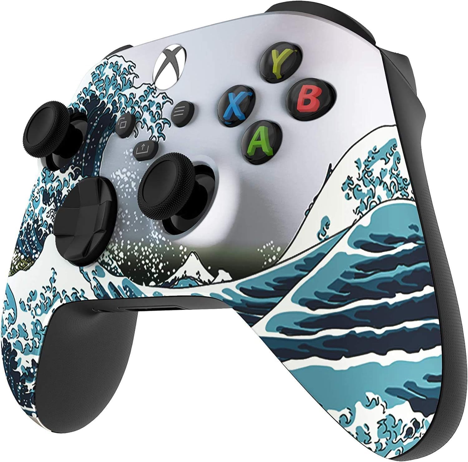 Angle. Custom Controllerzz - Custom Wireless Controller for Xbox Series X|S, Xbox One, & PC - Waves.