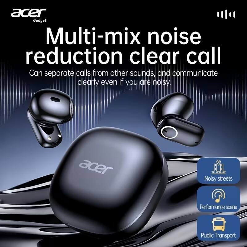 Acer Gadget Multi-mix noise reduction clear call  
Can separate calls from other sounds, and communicate clearly even if you are noisy.  
Noisy streets  
Performance scene  
Public Transport