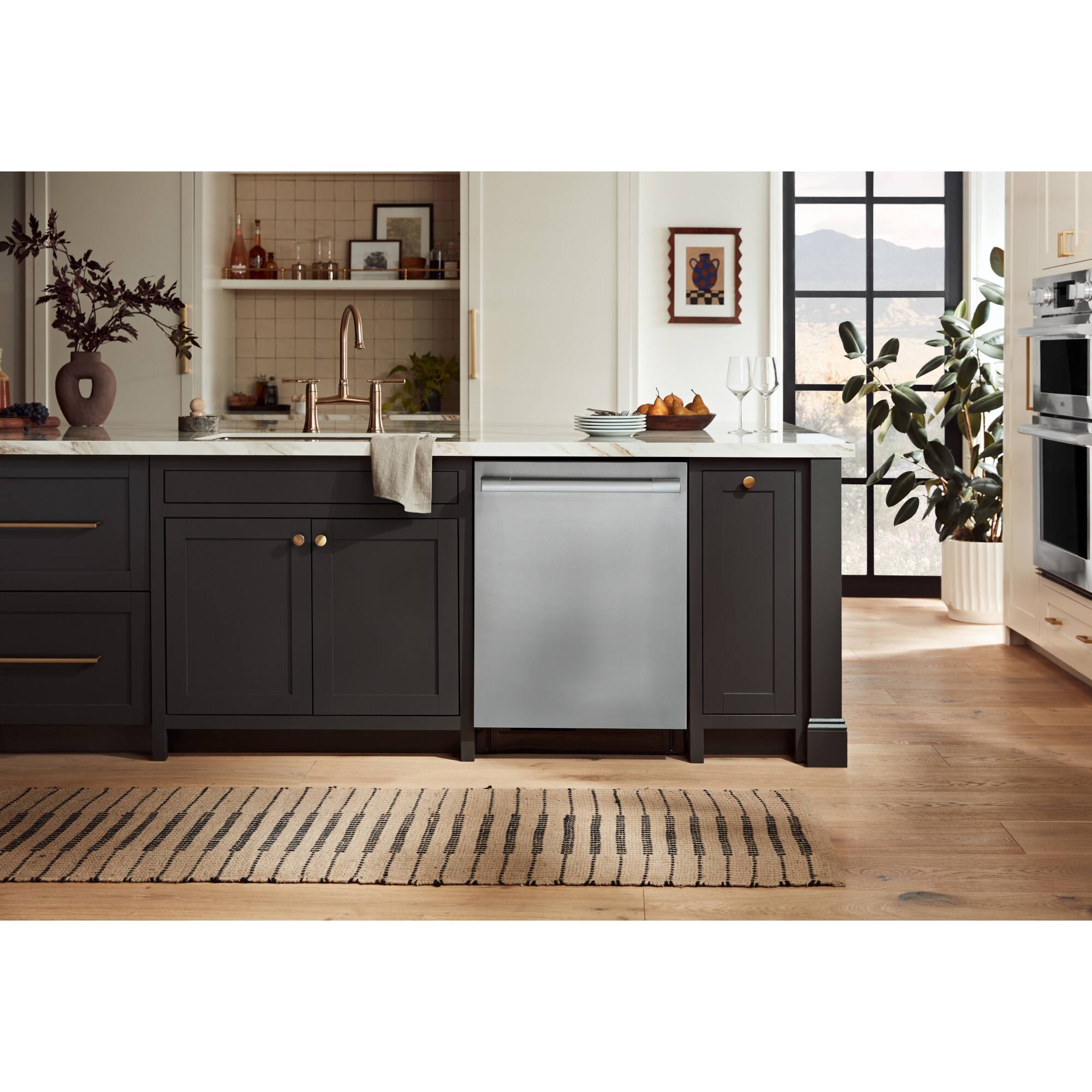 Alt View 11. SKS - 24-inch Professional Top Control Built-in Smart  Stainless Steel Tub Dishwasher with 3rd Rack and QuadWash Pro, 40 dBA - Stainless Steel.