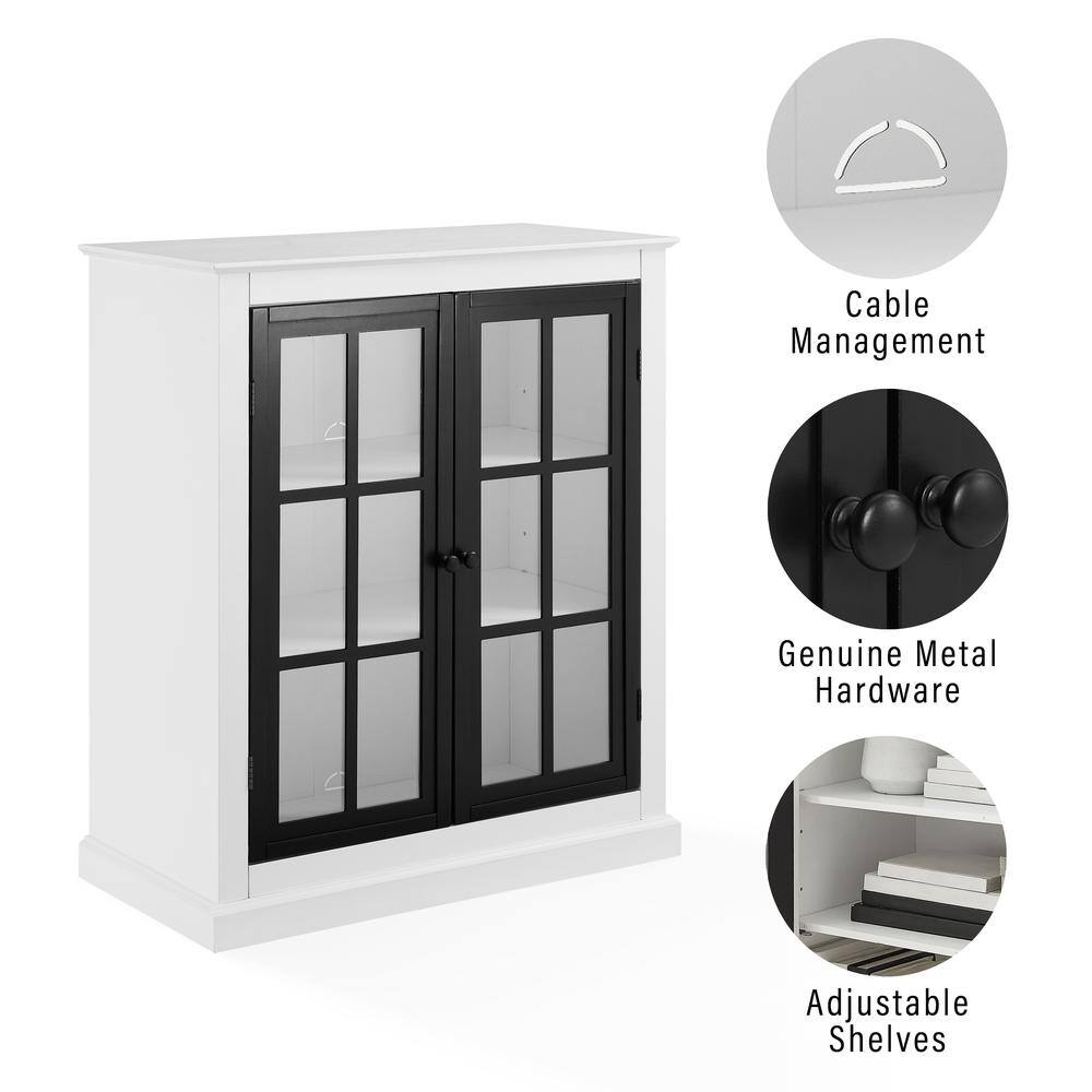 Cable Management  
Genuine Metal Hardware  
Adjustable Shelves