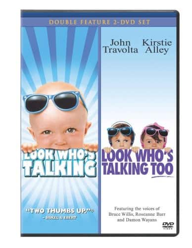 Front. Look Who's Talking / Look Who's Talking Too   - DVD.