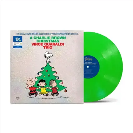 Front. Charlie Brown Christmas [Neon Green vinyl in Holographic Sleeve] [Only @ Best Buy] [LP].