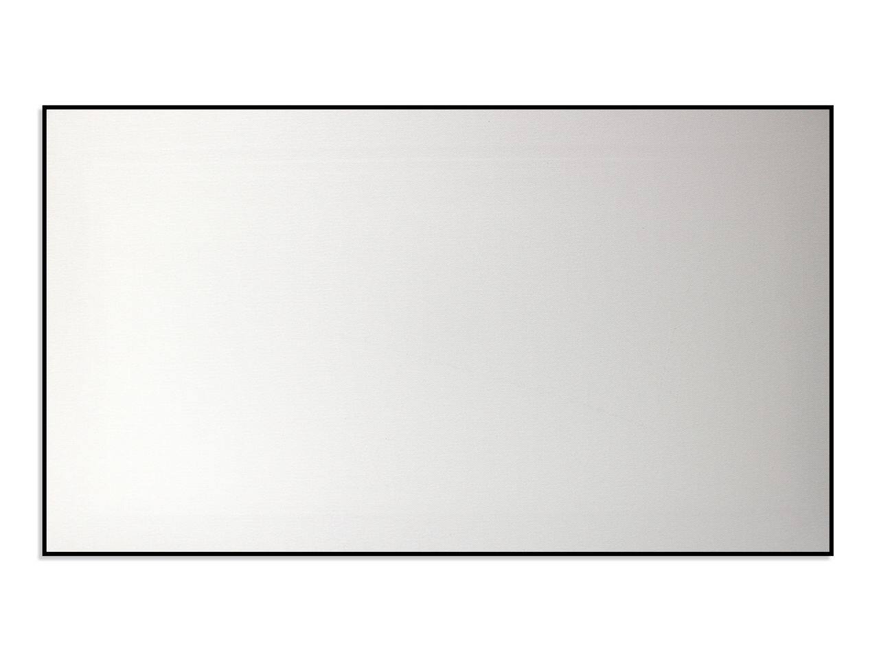 Alt View 3. Elite Screens - Aeon Acoustic Pro 180" Home Theater Fixed Projector Screen - Black.