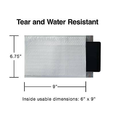 Tear and Water Resistant

6.75" x 9"

Inside usable dimensions: 6" x 9"