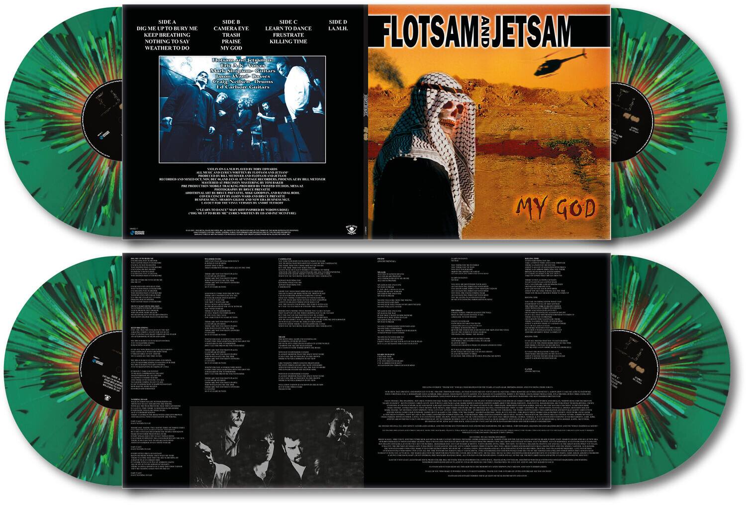 SIDE A  
DIG ME UPTO BURY ME  
KEEP BREATHING  
NOTHING TO SAY  
WEATHER TO DO  

SIDE B  
CAMERA EYE  
TRASH  
PRAISE  
MY GOD  

SIDE C  
LEARN TO DANCE  
FRUSTRATE  
KILLING TIME  

SIDE D  
L.A.M.H.  

FLOTSAM AND JETSAM  
MY GOD  

---

SIDE A  
DIG ME UPTO BURY ME  
KEEP BREATHING  
NOTHING TO SAY  
WEATHER TO DO  

SIDE B  
CAMERA EYE  
TRASH  
PRAISE  
MY GOD  

SIDE C  
LEARN TO DANCE  
FRUSTRATE  
KILLING TIME  

SIDE D  
L.A.M.H.  

FLOTSAM AND JETSAM  
MY GOD  

---

SIDE A  
DIG ME UPTO BURY ME  
KEEP BREATHING  
NOTHING TO SAY  
WEATHER TO DO  

SIDE B  
CAMERA EYE  
TRASH  
PRAISE  
MY GOD  

SIDE C  
LEARN TO DANCE  
FRUSTRATE  
KILLING TIME  

SIDE D  
L.A.M.H.  

FLOTSAM AND JETSAM  
MY GOD  

---

SIDE