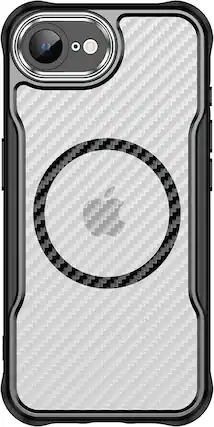 Front. SaharaCase - Raider Series ProArmor Case for Apple iPhone 16e - Scorpion Black.