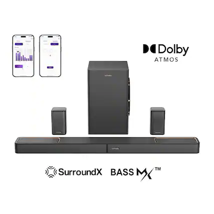 - Dolby Atmos
- ULTIMA
- SurroundX
- BASS MX™