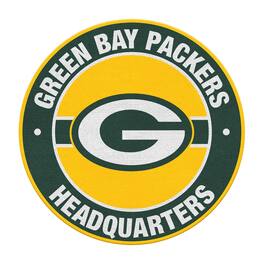 Imperial - Bay Packers Round Headquarters Rug - Green