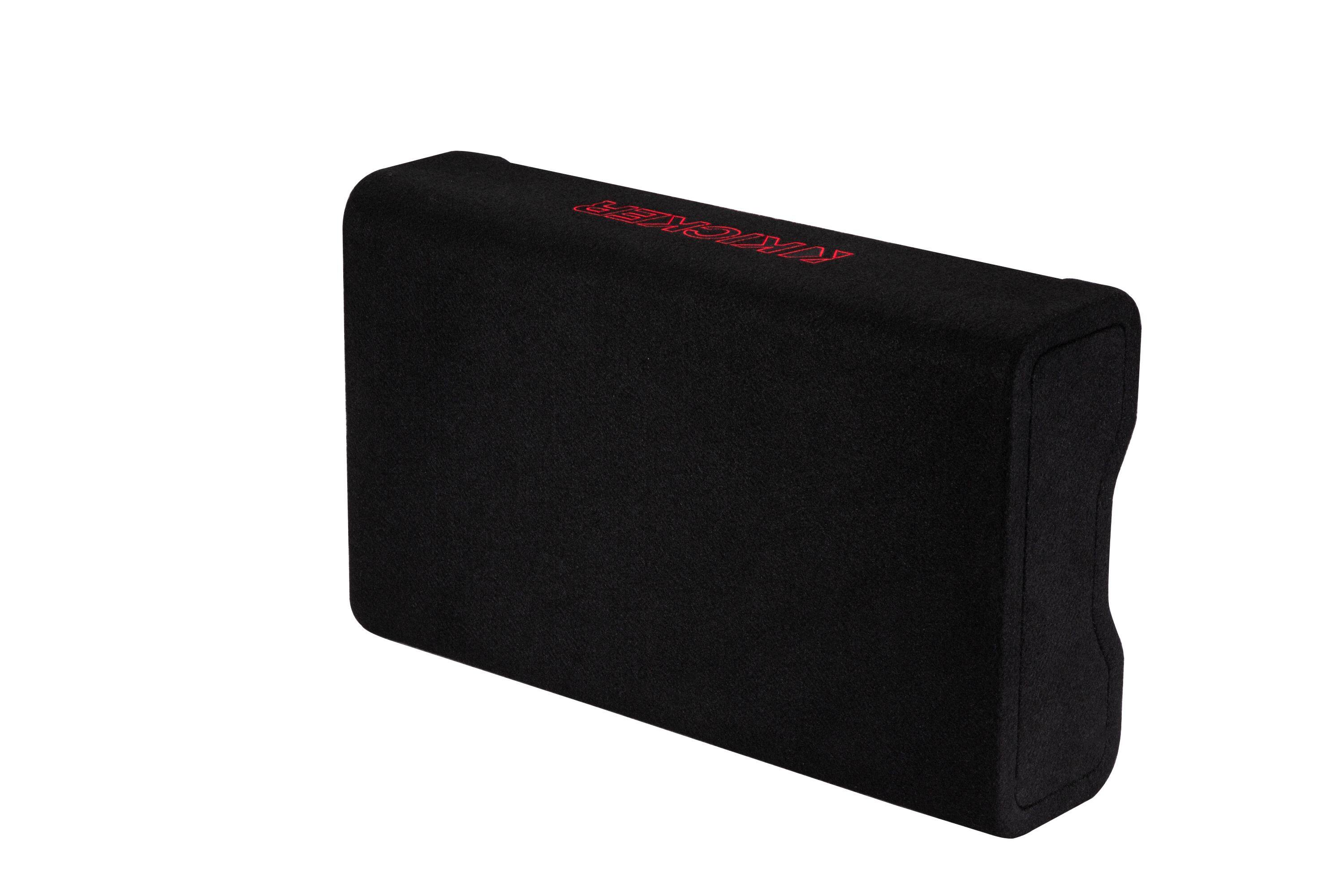 Alt View 13. KICKER - L7T 10" 2-Ohm Down-Firing Enclosure Subwoofer - Black.