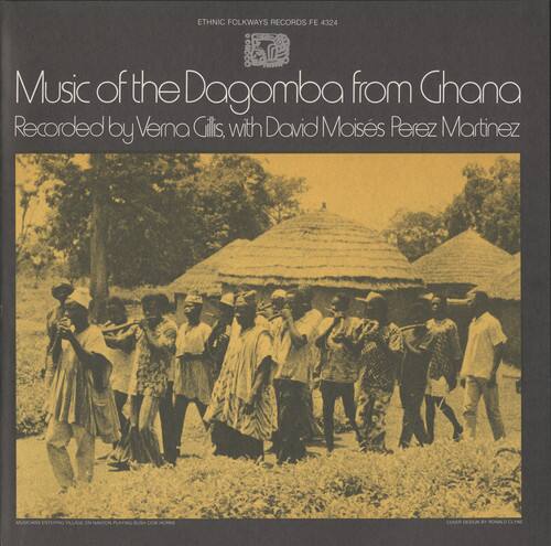 ETHNIC FOLKWAYS RECORDS FE 4324

Music of the Dagomba from Ghana

Recorded by Verna Gillis, with David Moises Perez Martinez

COVER CEMA . KAADOTM