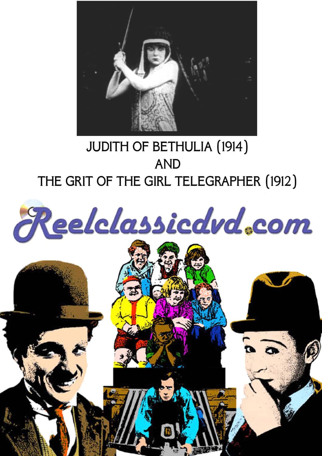 Judith of Bethulia / The Grit of the Girl Telegrapher  - DVD