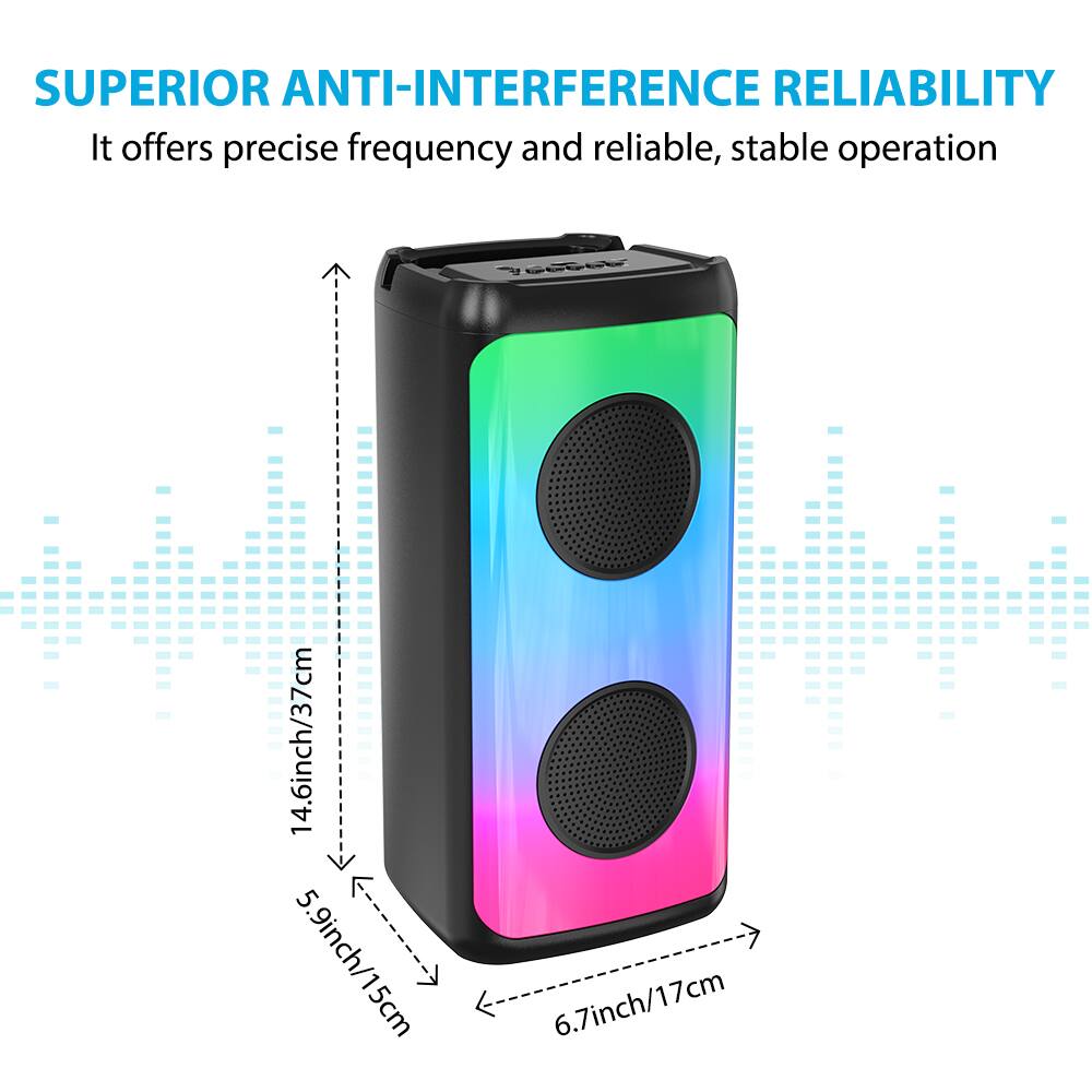 SUPERIOR ANTI-INTERFERENCE RELIABILITY

It offers precise frequency and reliable, stable operation

14.6inch/37cm  
5.9inch/15cm  
6.7inch/17cm