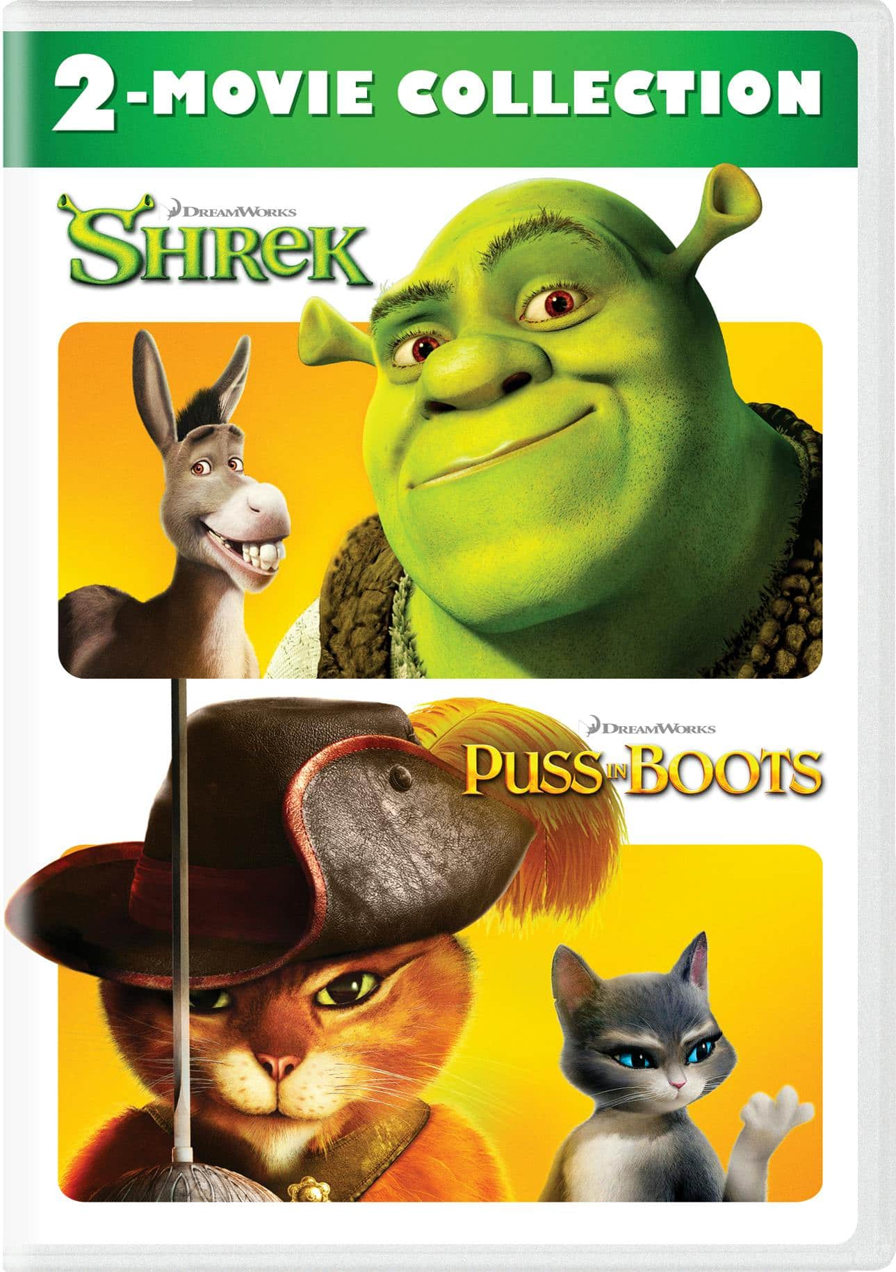 Shrek/Puss in Boots (DVD Double Feature) [DVD]