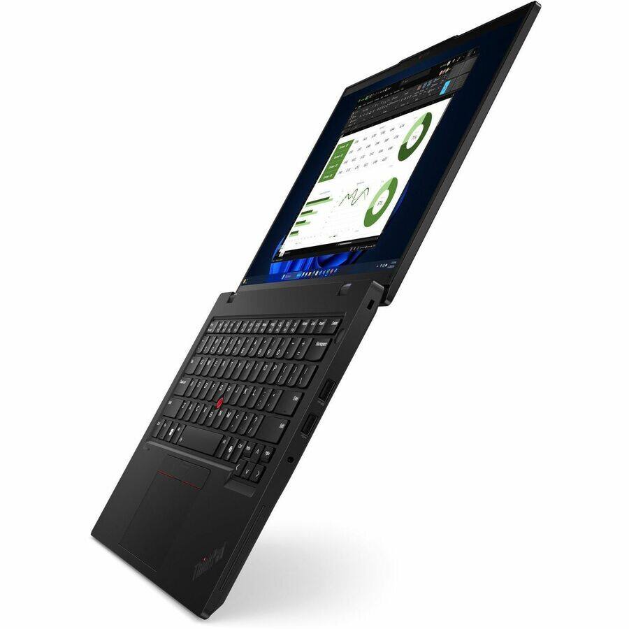 Alt View 1. Lenovo - Lenovo ThinkPad L14 Gen 5 21L10064US 14" Notebook - WUXGA - Intel Core Ultra 5 125U - 16 GB - 512 GB SSD - English - Black.