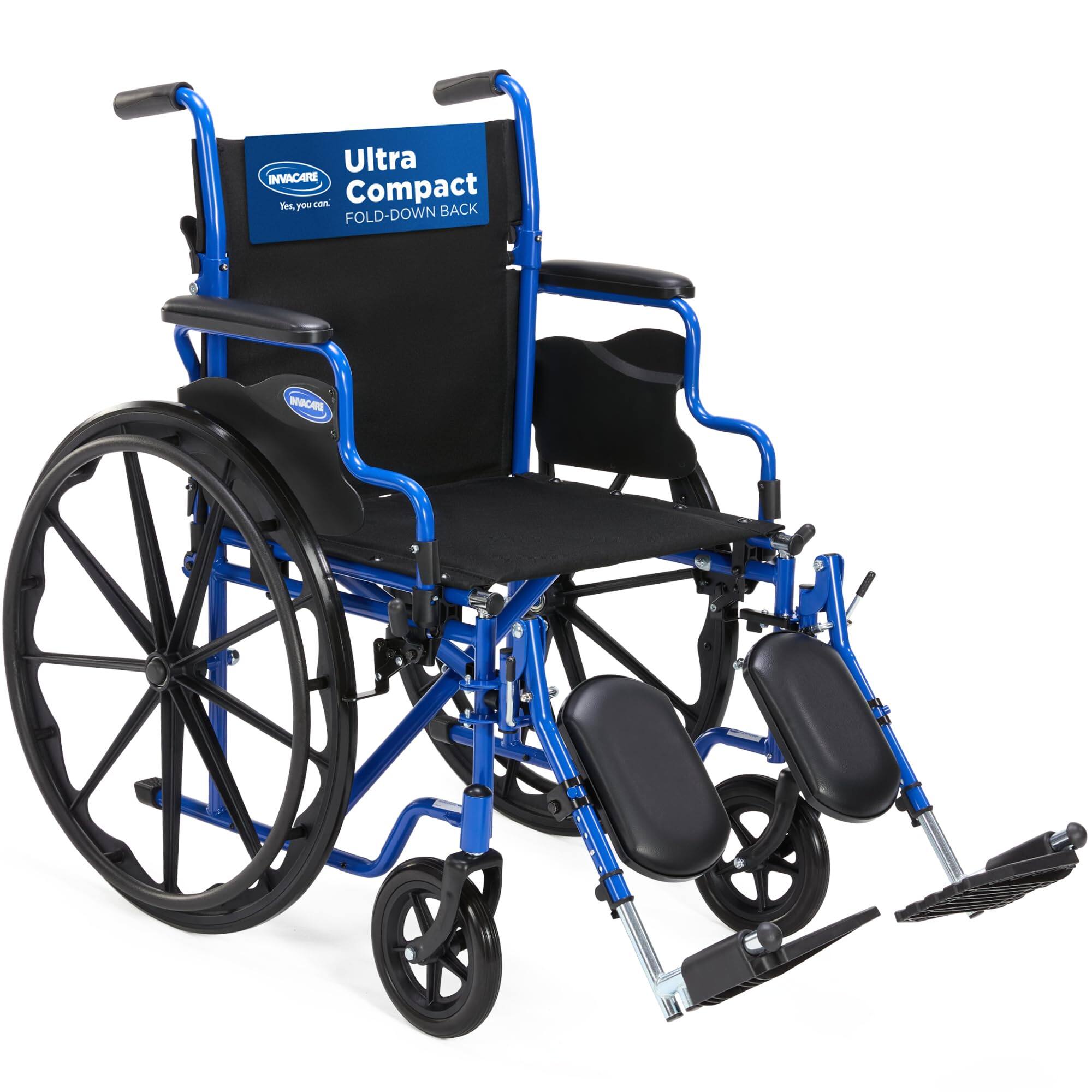 Ultra INVACARE Compact FOLD-DOWN BACK