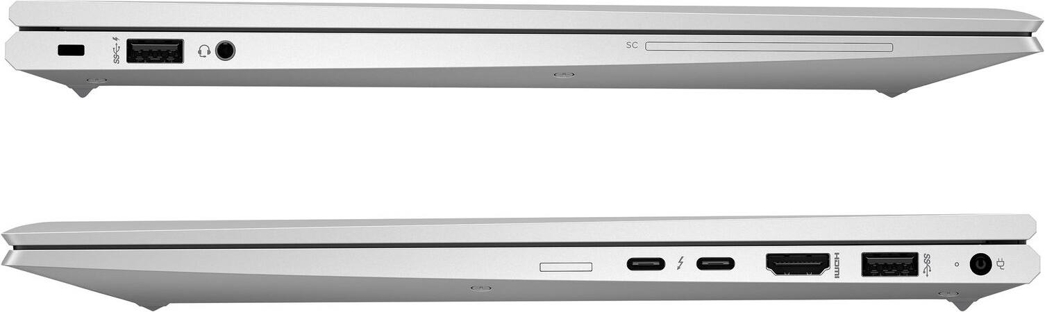 Alt View 12. HP - EliteBook 850 G7 15.6" Refurbished Touch-Screen Laptop - Intel Core i7 with 32GB Memory - Intel UHD Graphics - 1TB SSD - Silver.