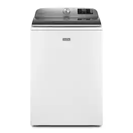 Maytag - Smart Top Load Washer with Extra Power - 5.3 cu. ft - White