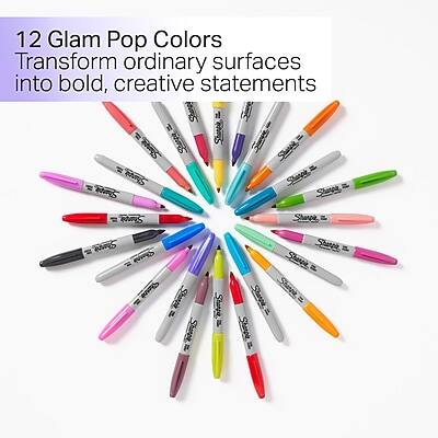12 Glam Pop Colors  
Transform ordinary surfaces into bold, creative statements
