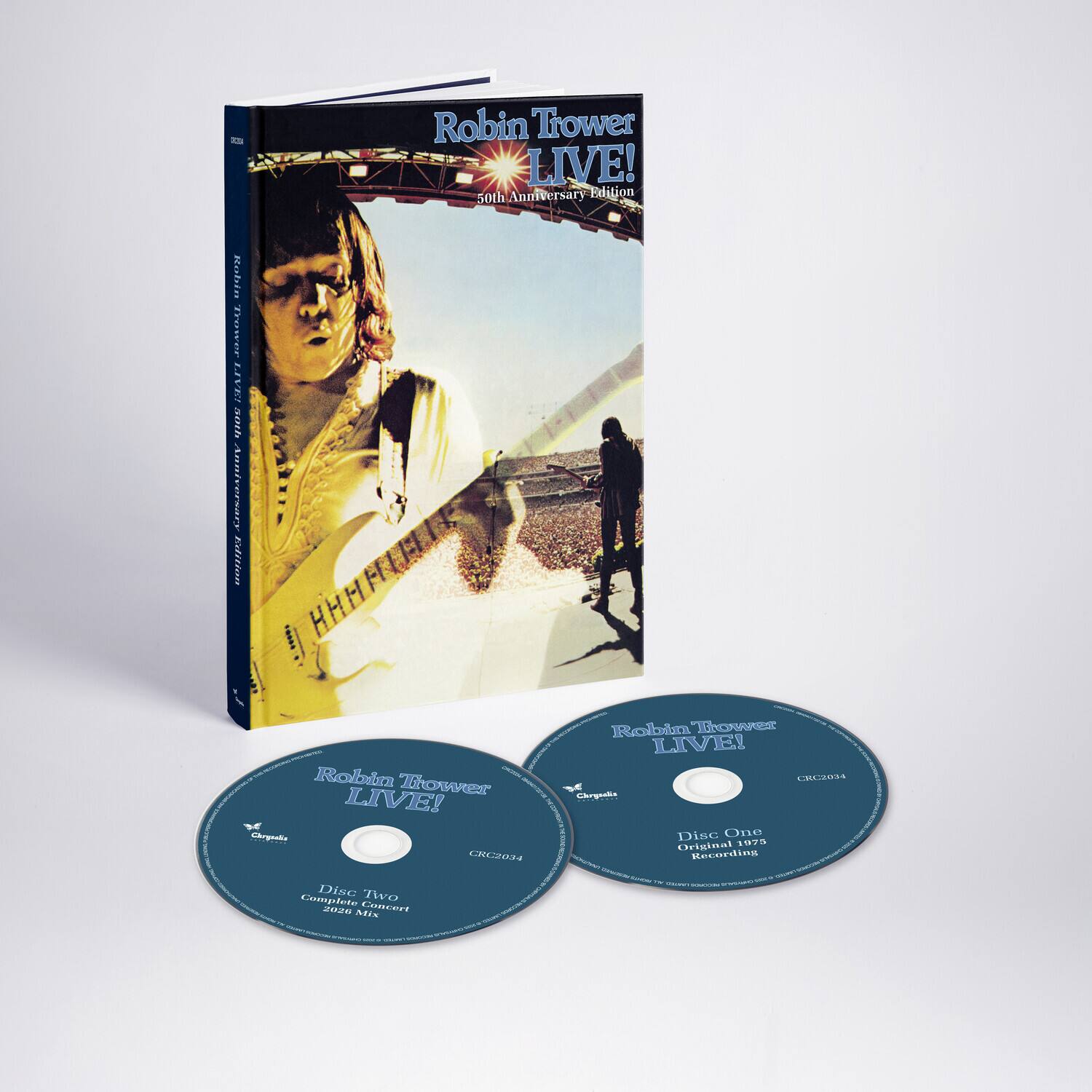 Robin Trower - Robin Trower Live! 50th Anniversary Edition   - COMPACT DISCS [CD] price history on PriceWatchPro