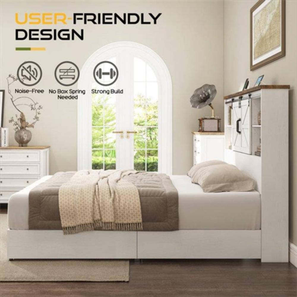 USER-FRIENDLY DESIGN

- Noise-Free
- No Box Spring Needed
- Strong Build