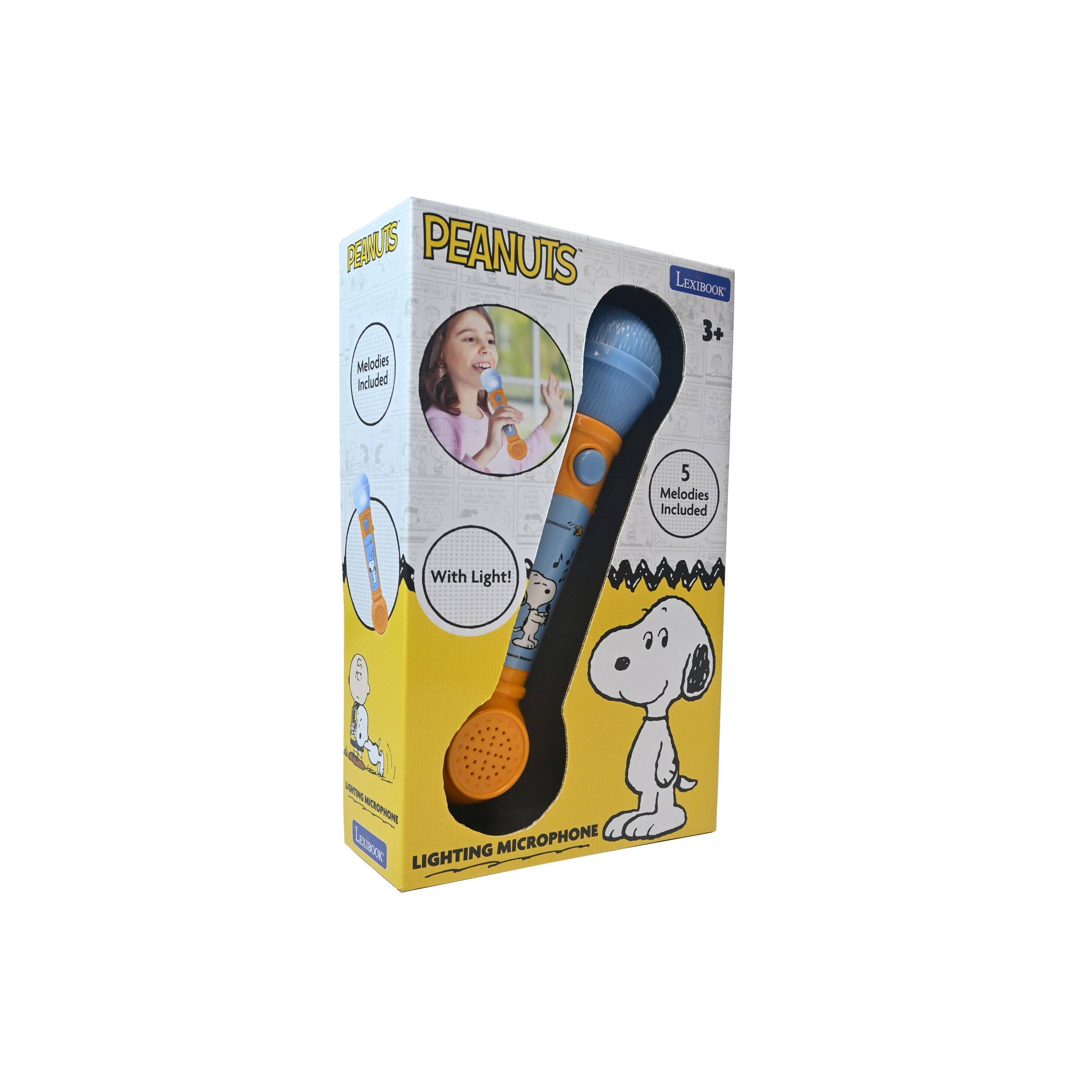 PEANUTS Melodies Included LEXIBOOK 3+ 5 Melodies Included With Light!  
NEOPIE LFE MICROPHONE LIGHTING