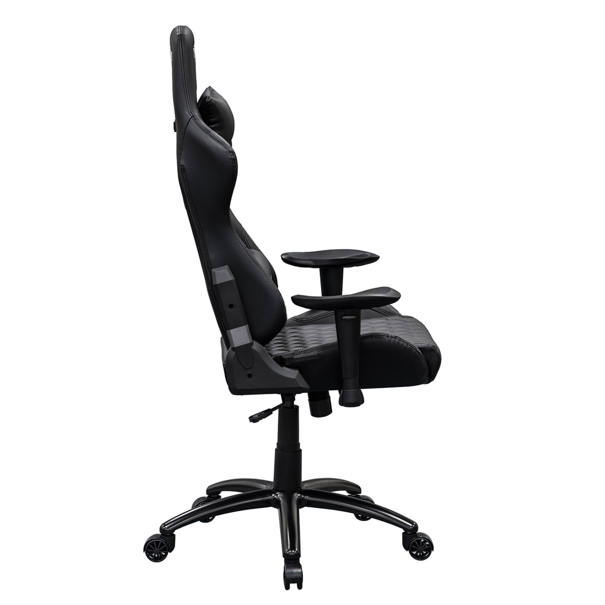 Alt View 5. GOODSILO - Ergonomic High Back Racing Style Gaming Chair with Adjustable Features for Comfortable Work or Play - Black.