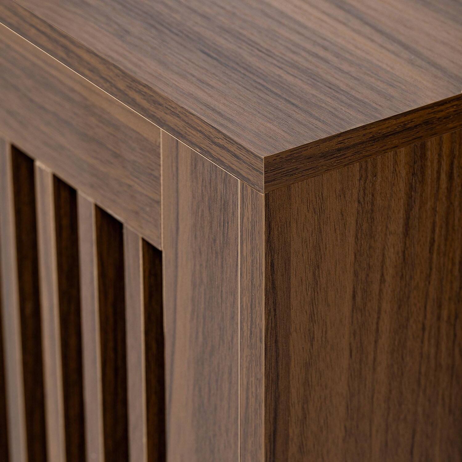 Alt View 2. Pefilos - 78" Modern Cat Litter Box Enclosure TV Stand with Cat Scratcher, Multi-Functional Wood Cat House for Indoor Cats.