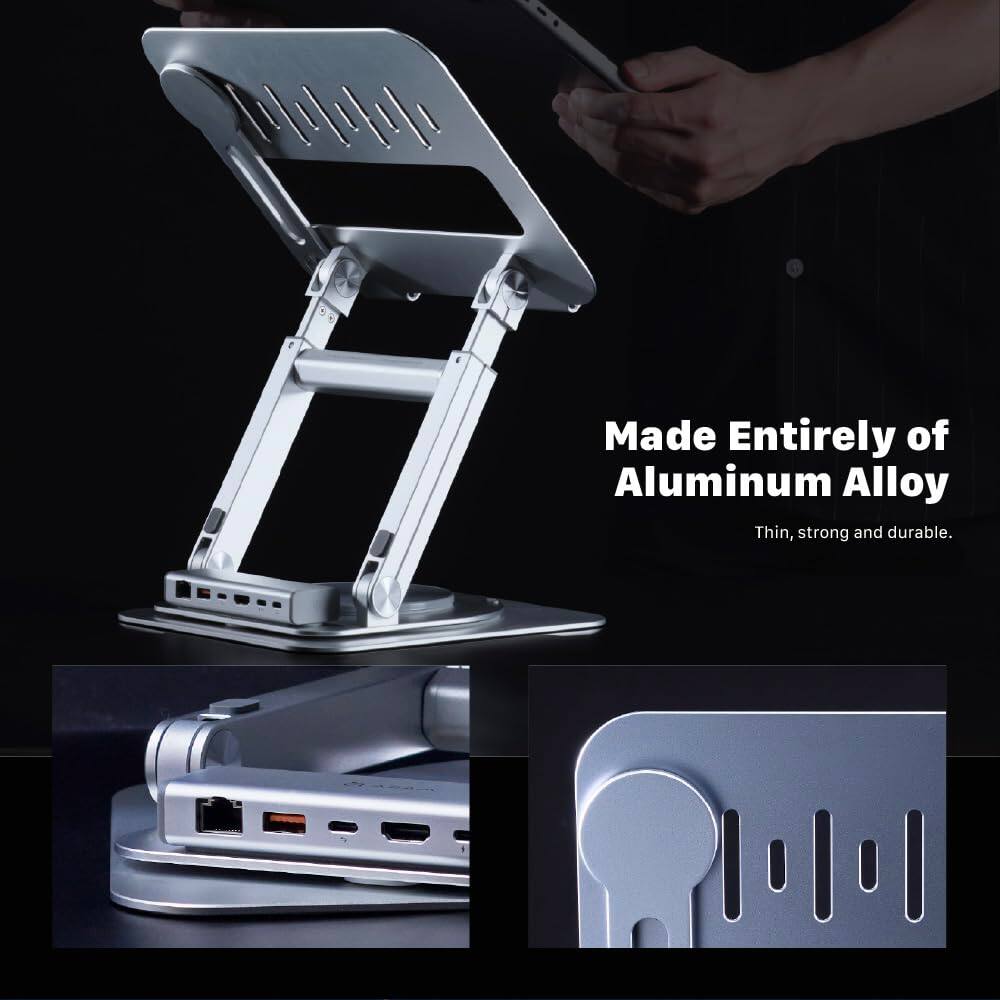 Made Entirely of Aluminum Alloy  
Thin, strong and durable.
