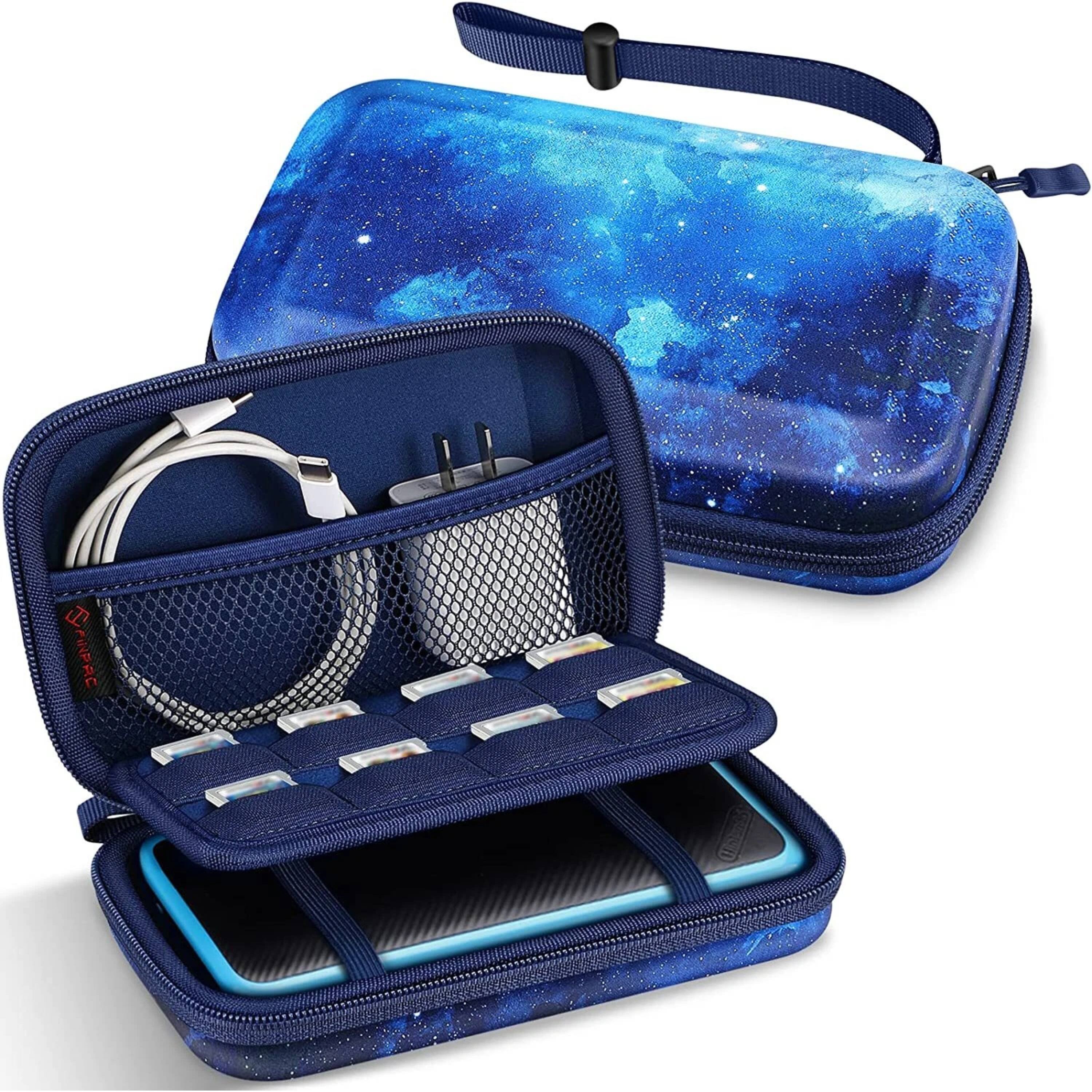 Front. Kitcheniva - Hard Shell Carrying Case For Nintendo 2DS XL And New 3DS XL Starry Sky - A1689.